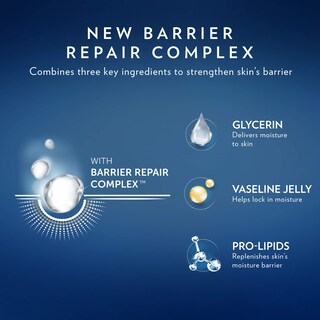 Foto 5 | Crema Corporal Vaseline Care Eczema Calming Barrier Repair 200 Ml - Venta Internacional.