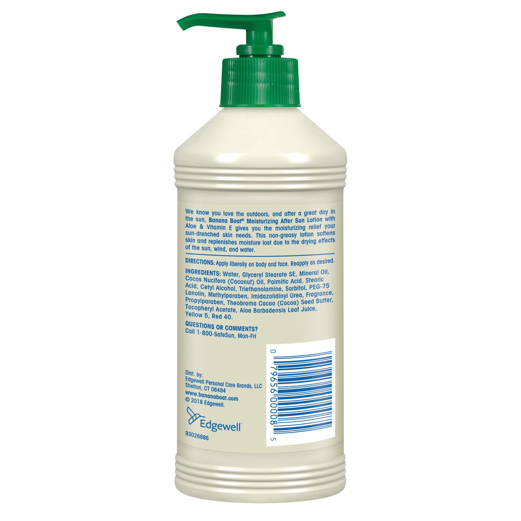 Foto 3 pulgar | Loción Para Después Del Sol Banana Boat, Aloe Vera, Para Aliviar Las Quemaduras Solares, 480 Ml - Venta Internacional.