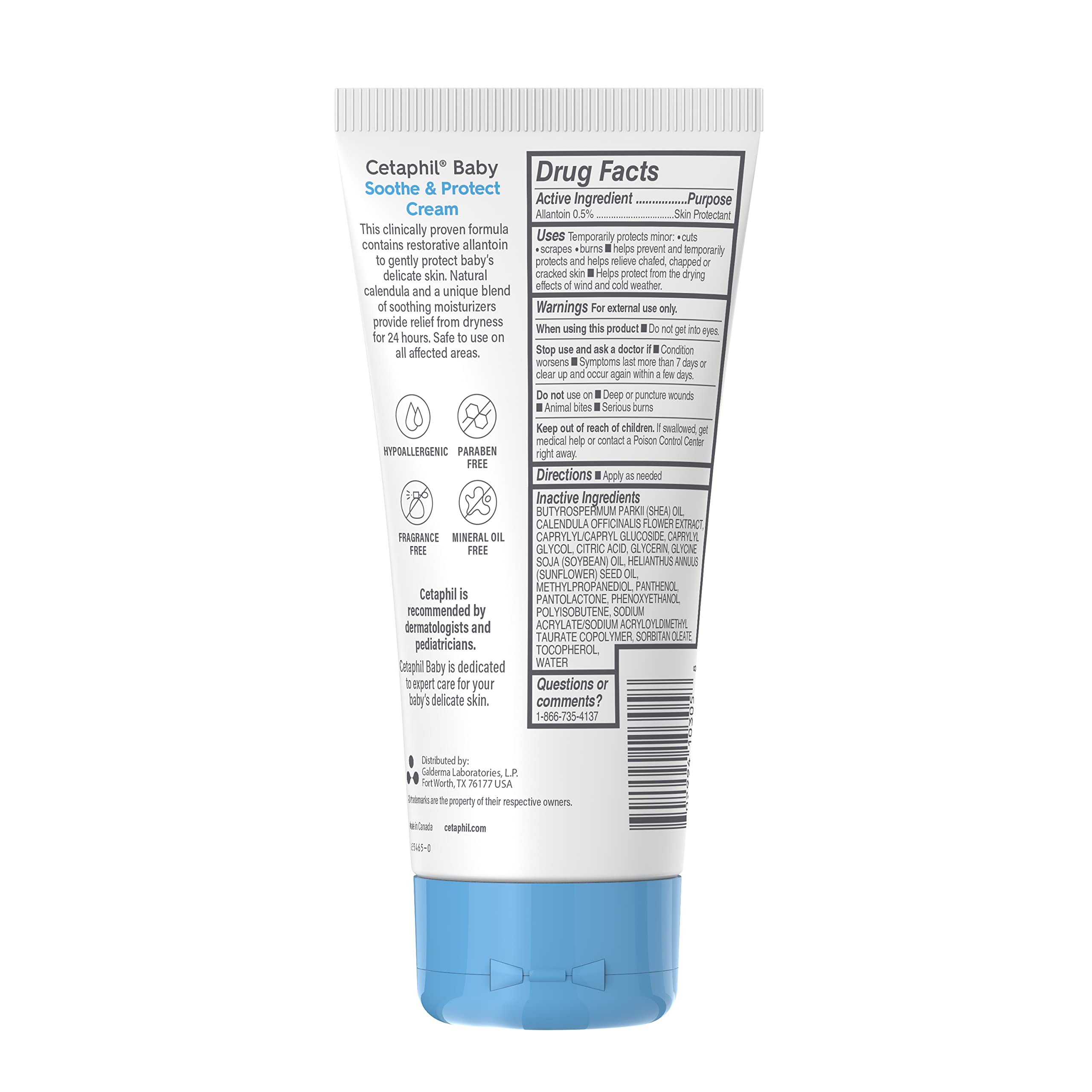 Foto 7 pulgar | Crema Cetaphil Baby Soothe & Protect Con Alantoína 177 Ml - Venta Internacional.