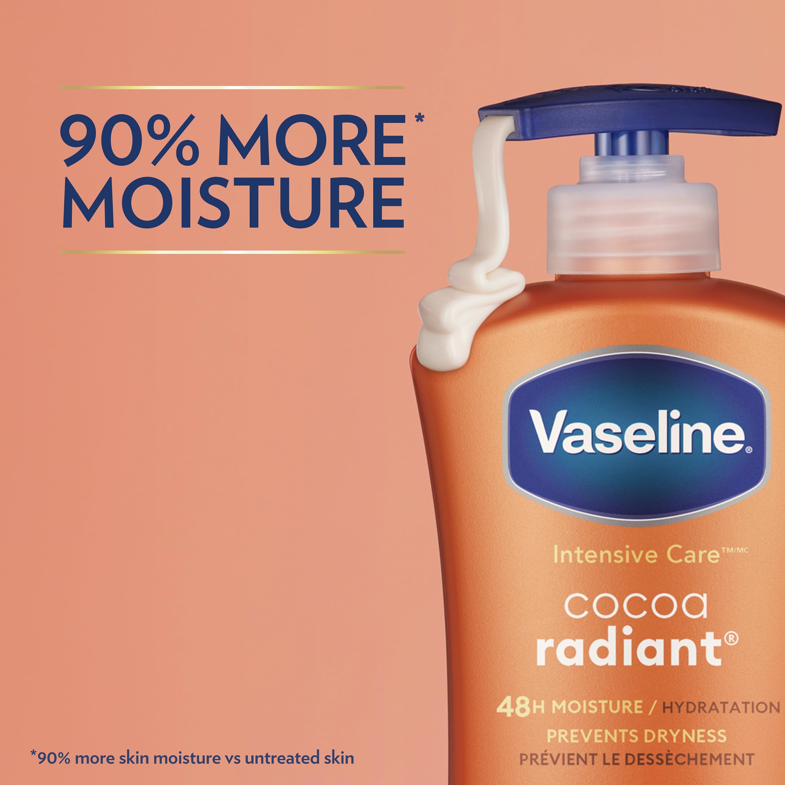 Foto 5 pulgar | Loción Corporal Vaseline Intensive Care Cocoa Radiant 600 Ml - Venta Internacional.