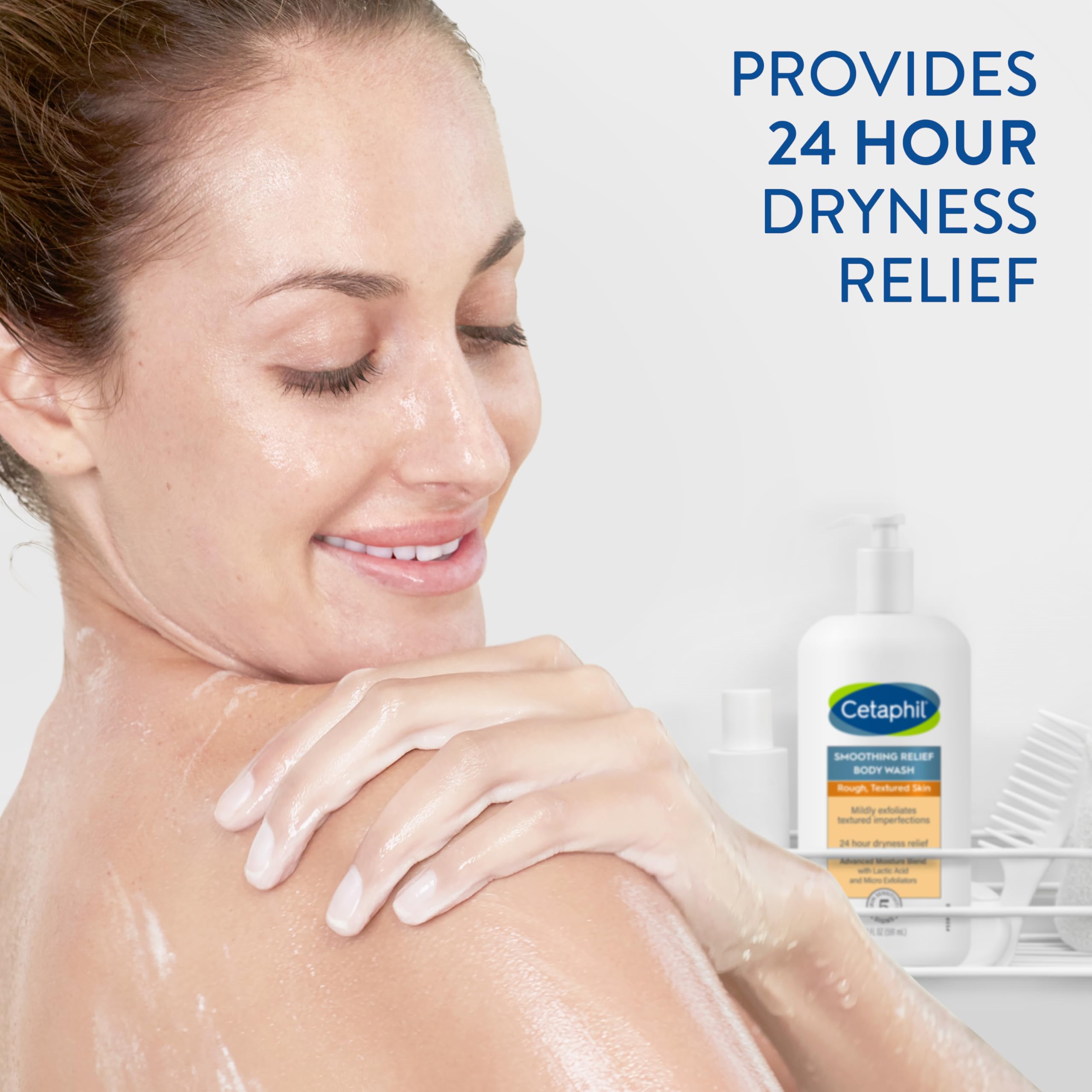 Foto 5 pulgar | Gel De Baño Cetaphil Smoothing Relief, Exfoliante, 600 Ml - Venta Internacional.