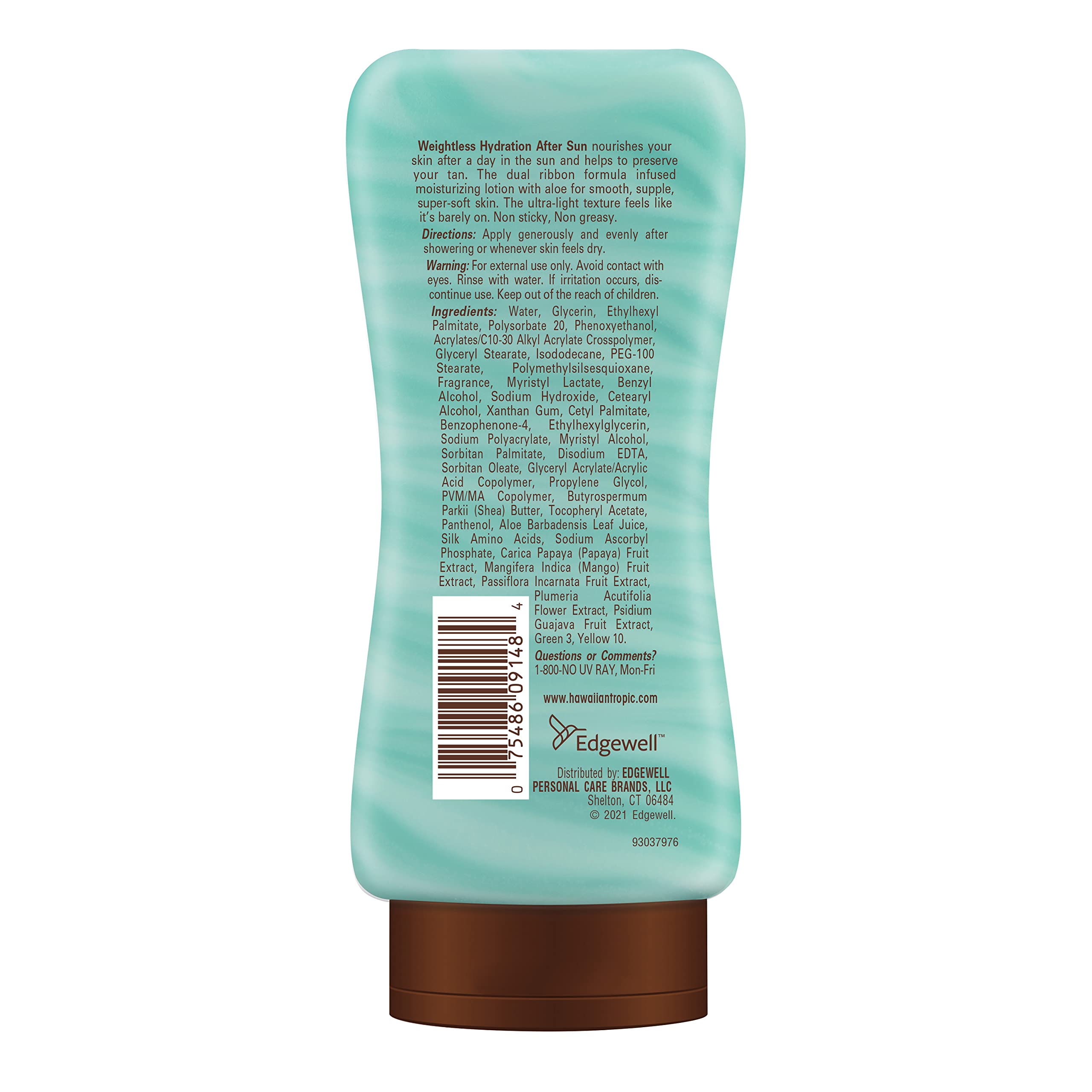 Foto 3 pulgar | Loción Para Después Del Sol Hawaiian Tropic Weightless Hydration 180 Ml - Venta Internacional.