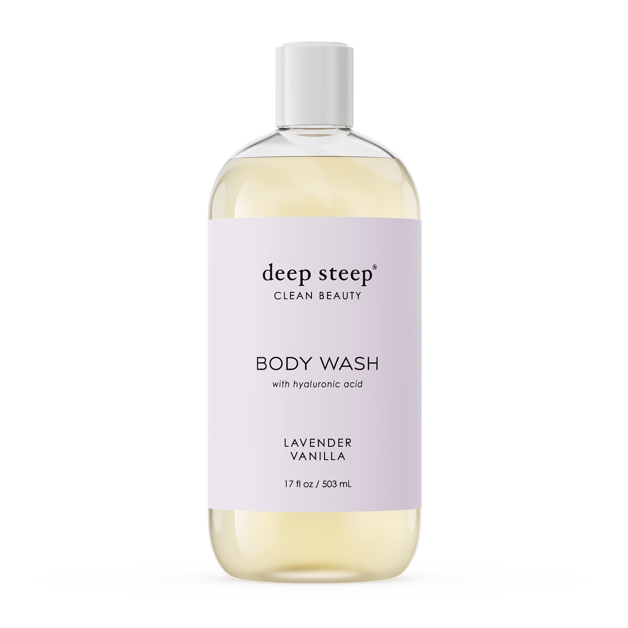 Foto 2 pulgar | Gel De Baño Deep Steep Lavender Vanilla, 500 Ml Con Ácido Hialurónico - Venta Internacional.