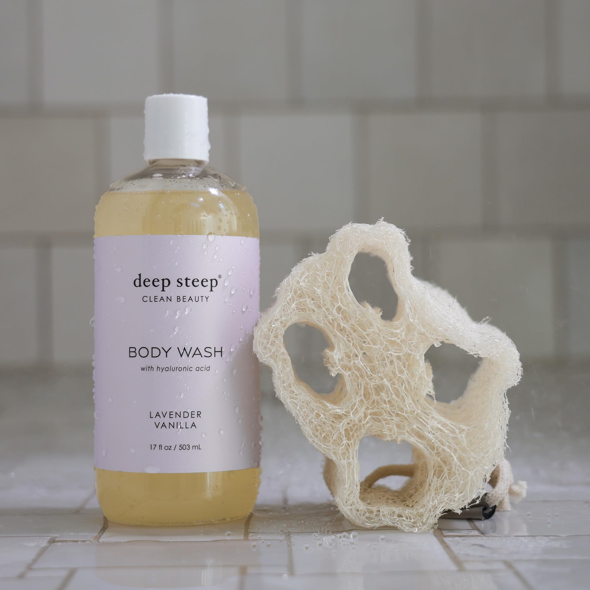Foto 3 | Gel De Baño Deep Steep Lavender Vanilla, 500 Ml Con Ácido Hialurónico - Venta Internacional.