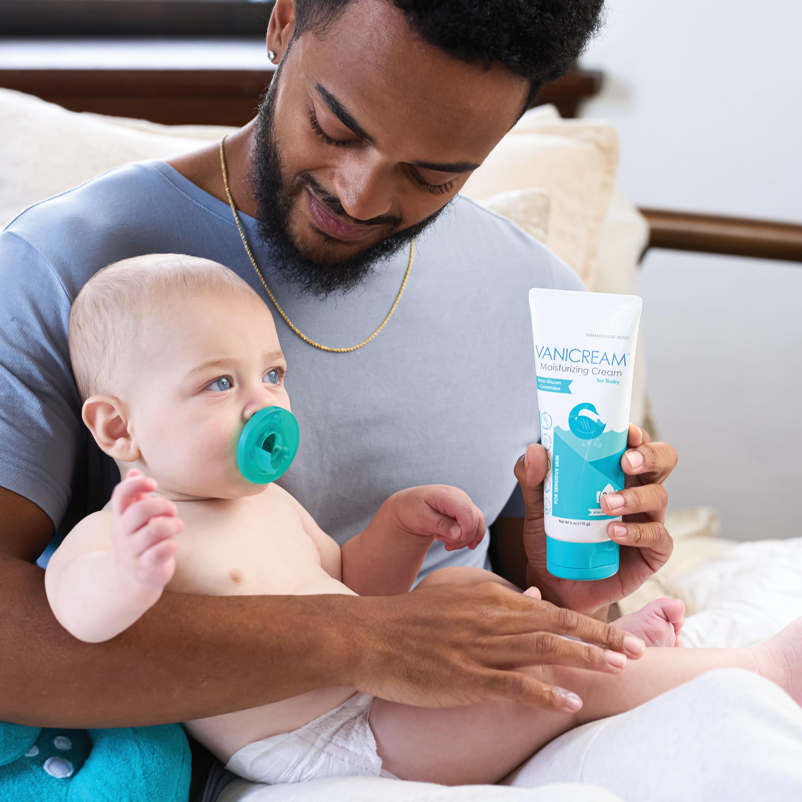 Foto 4 pulgar | Crema Hidratante Vanicream For Baby Gentle 177 Ml Con Betaglucano - Venta Internacional.