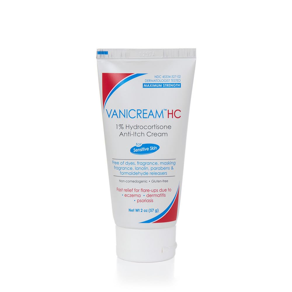 Crema Antipicazón Vanicream 1% Hidrocortisona 30 Ml Para Pieles Sensibles - Venta Internacional.