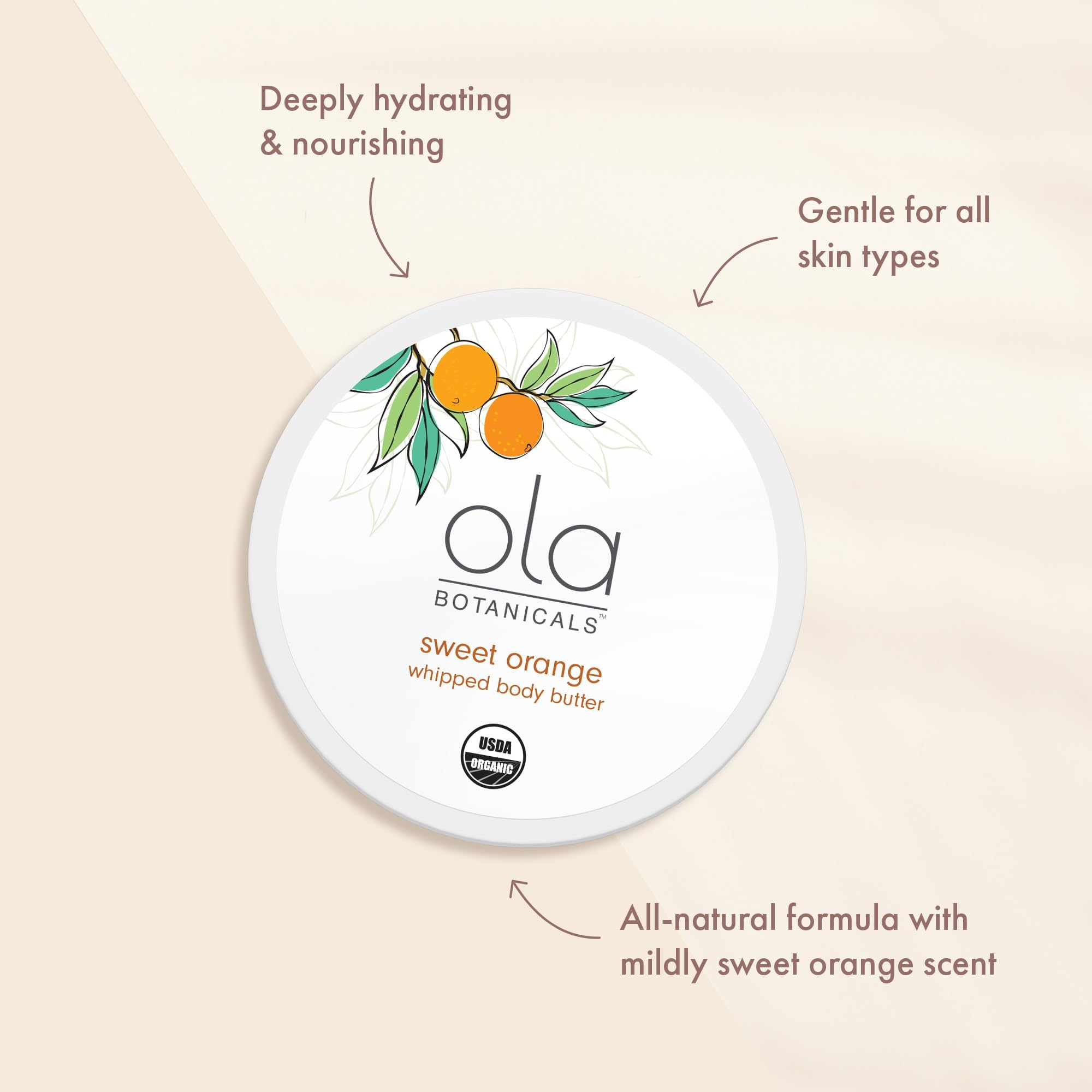 Foto 4 pulgar | Manteca Corporal Dr. Mercola Ola Botanical Naranja Dulce 120 Ml - Venta Internacional.