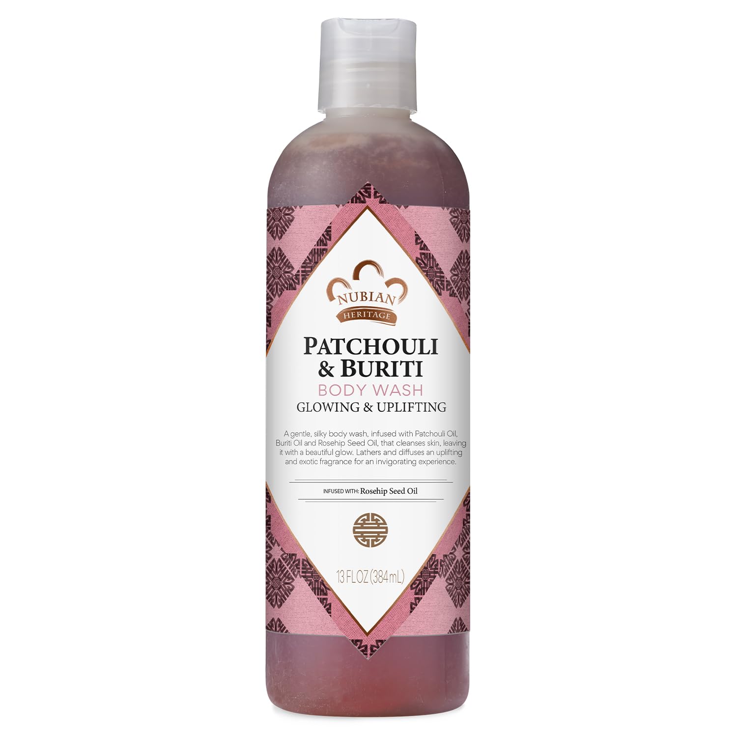 Gel De Baño Nubian Heritage Patchouli & Buriti 385 Ml Con Aloe - Venta Internacional.