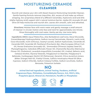 Foto 4 | Limpiador Facial Desert Essence Hidratante Ceramide 210 Ml - Venta Internacional.