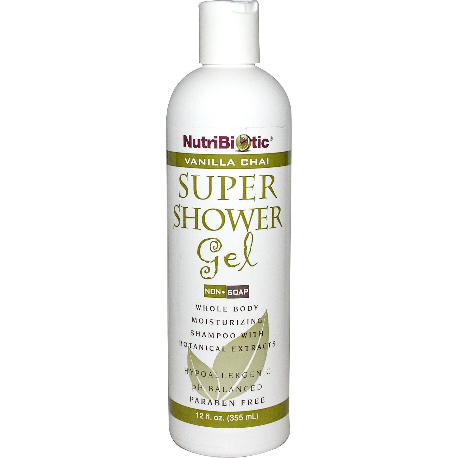 Gel De Ducha Nutribiotic Super Vanilla Chai 355ml - Venta Internacional.