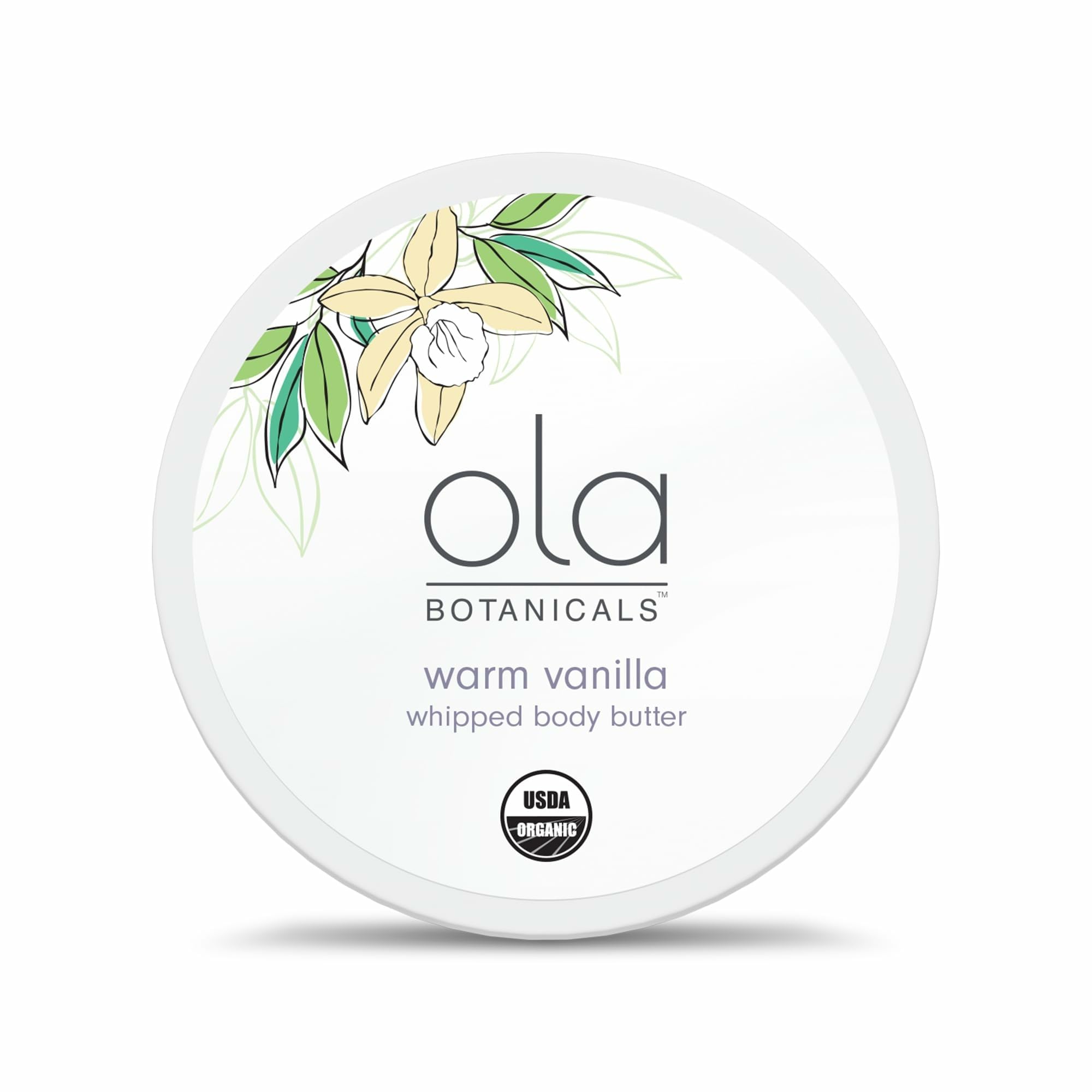 Manteca Corporal Batida Dr. Mercola Ola Botanicals, Vainilla, 120 Ml - Venta Internacional.