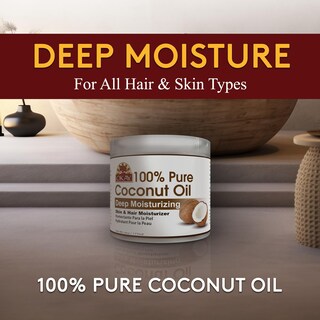 Foto 2 | Aceite De Coco Okay 100% Puro Para El Cabello Y La Piel, Bote De 180 Ml, Paquete De 1 - Venta Internacional.