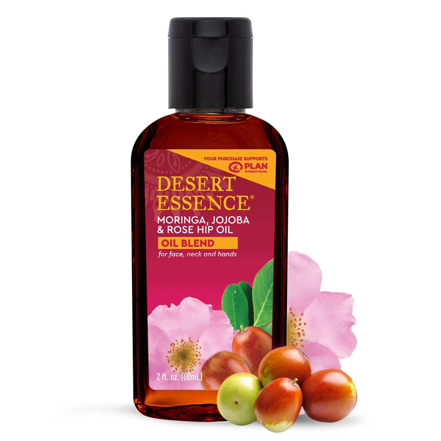 Foto 3 pulgar | Aceite Desert Essence De Moringa, Jojoba Y Rosa Mosqueta 60 Ml - Venta Internacional.