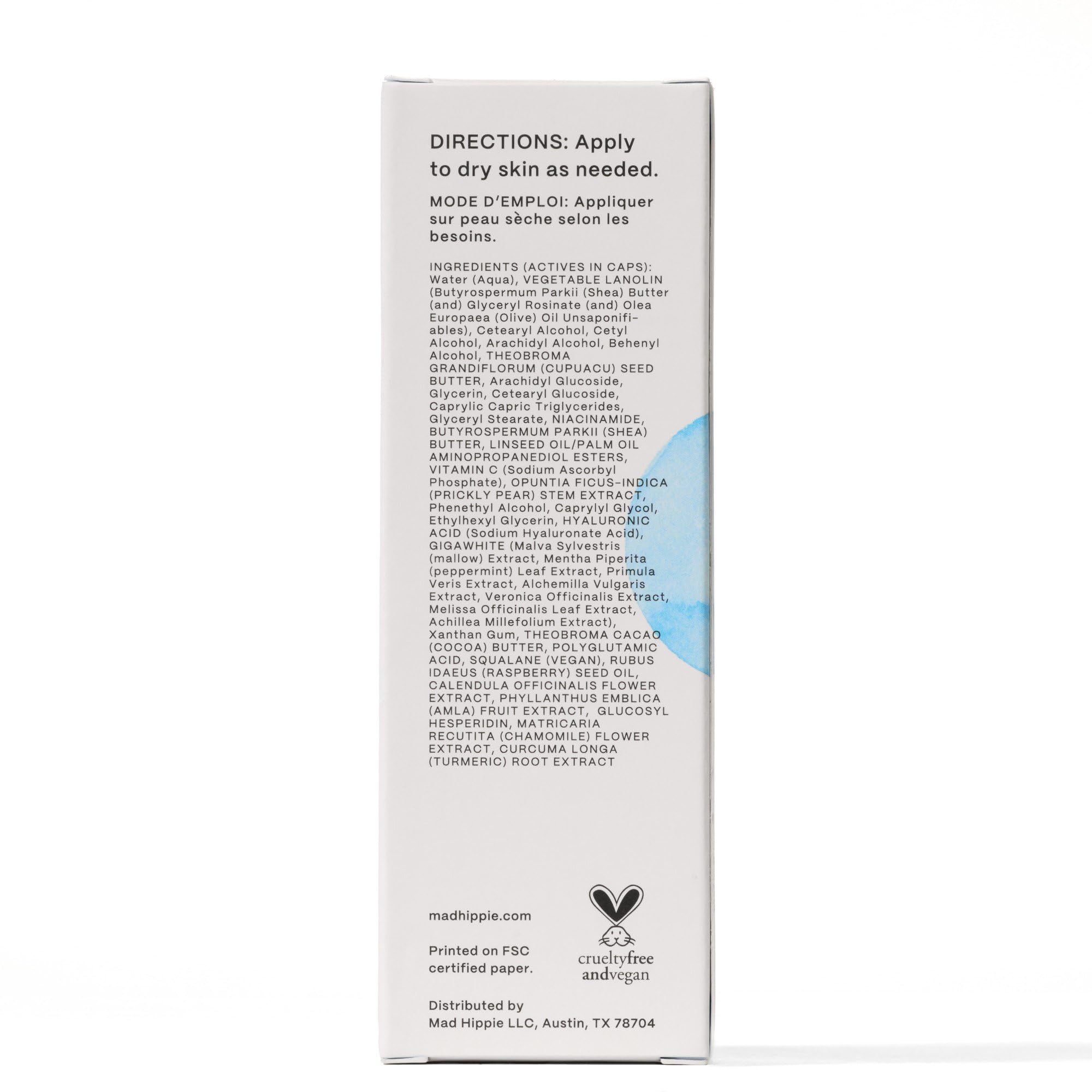 Foto 5 pulgar | Cuidado Corporal Mad Hippie Ultra Rich Barrier Repair 60 Ml - Venta Internacional.