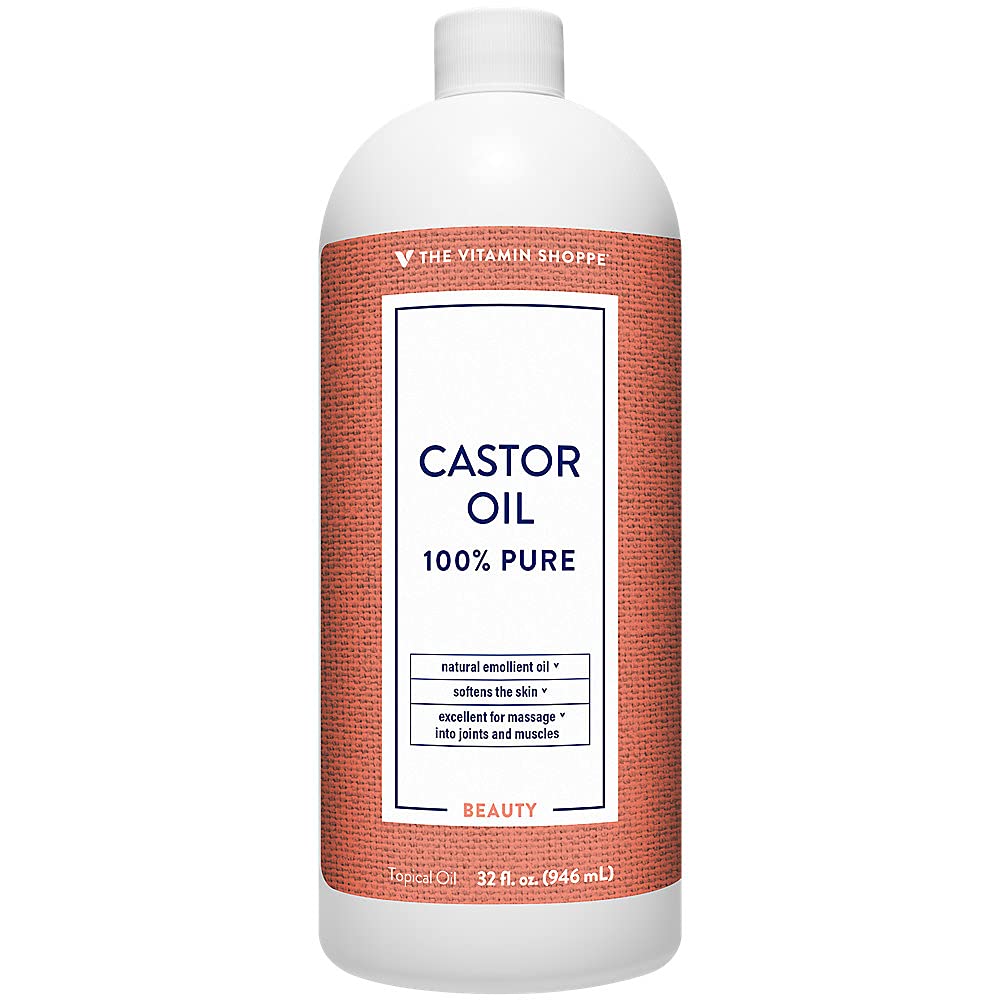 Foto 5 | Aceite De Ricino The Vitamin Shoppe 100% Puro, 960 Ml, Para Piel Suave - Venta Internacional.