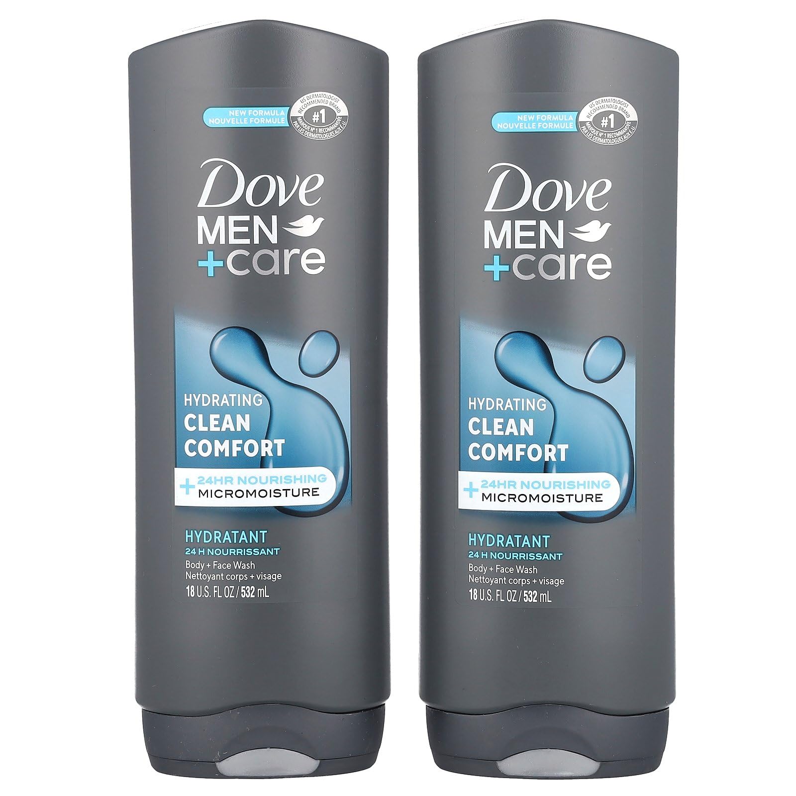 Foto 2 pulgar | Jabón Corporal Dove Men +Care Clean Comfort 2 Piezas-Venta Internacional