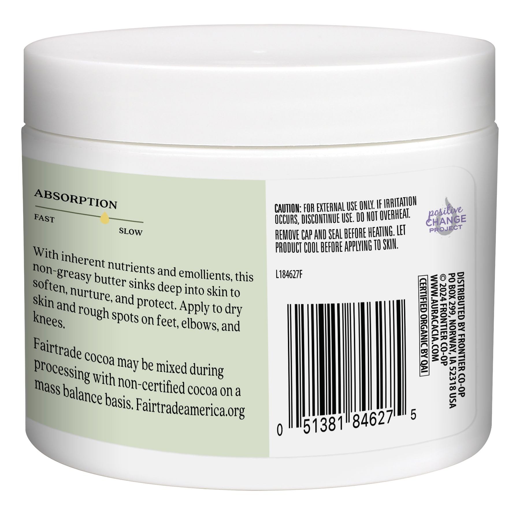 Foto 4 pulgar | Manteca De Cacao Aura Cacia Natural 113 G - Venta Internacional.
