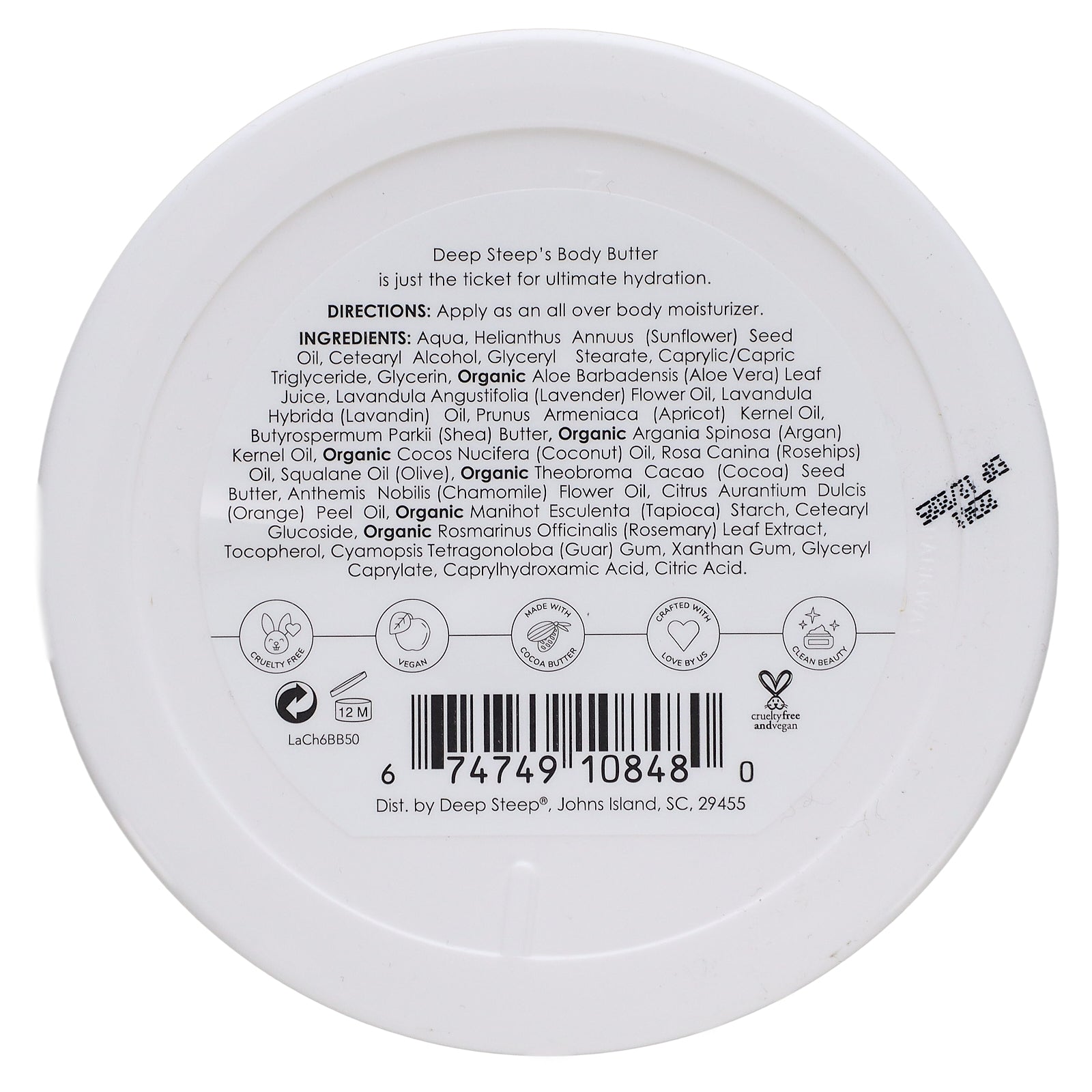 Foto 4 pulgar | Crema Corporal Deep Steep Lavanda Manzanilla 170 g - Venta Internacional