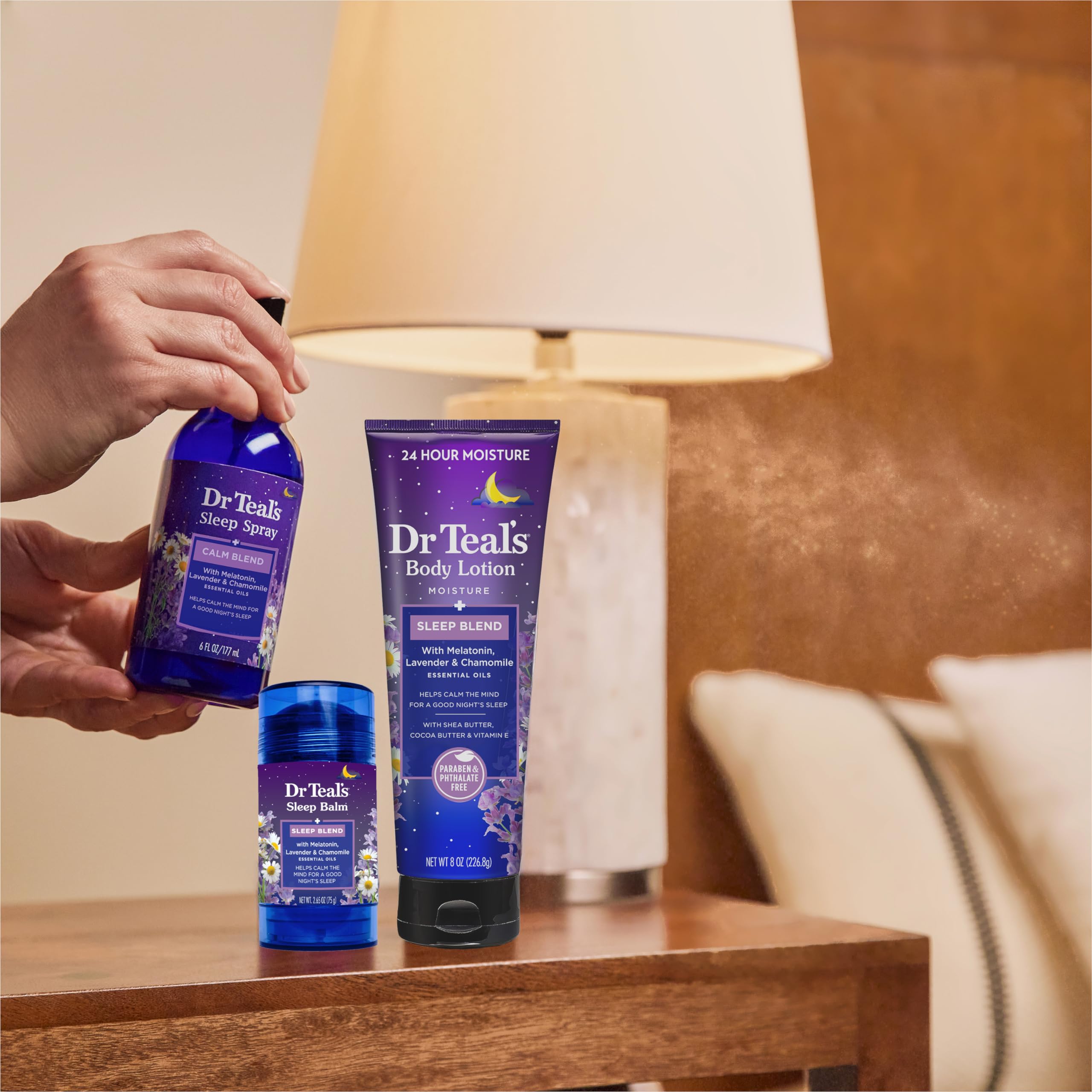 Foto 7 pulgar | Loción Corporal Dr. Teal's Sleep 24 Horas Hidratante Con Melatonina 240 Ml - Venta Internacional.