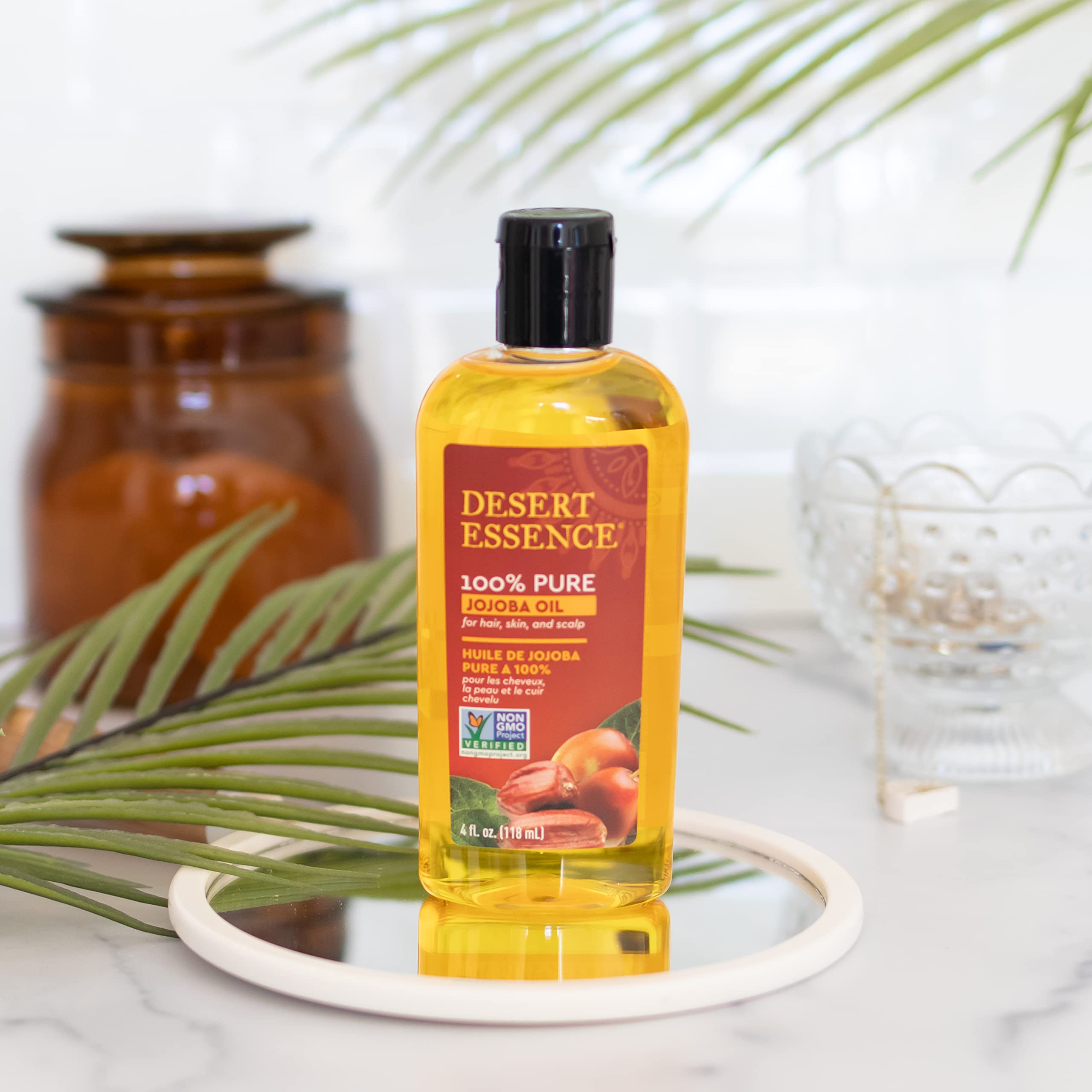 Foto 8 pulgar | Aceite De Jojoba Desert Essence 100% Puro  120 Ml  Para Cabello Y Piel - Venta Internacional.