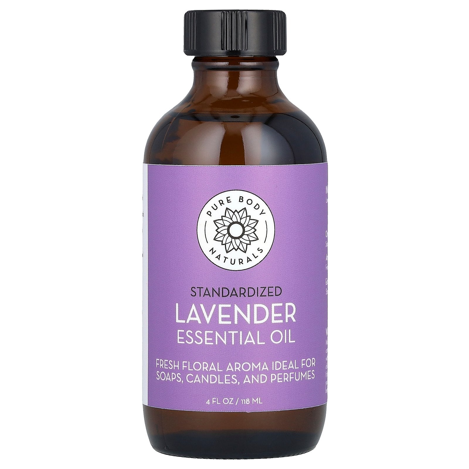 Foto 2 pulgar | Aceite Esencial Pure Body Naturals Lavanda 118 Ml - Venta Internacional.
