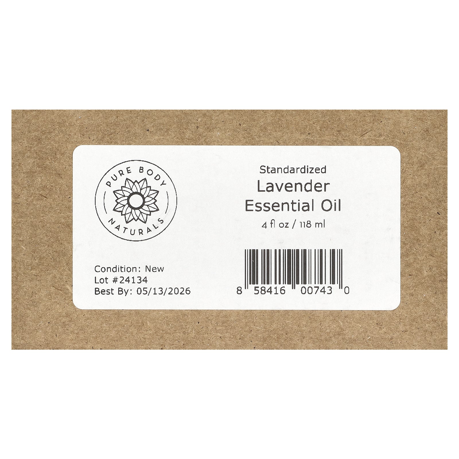 Foto 4 pulgar | Aceite Esencial Pure Body Naturals Lavanda 118 Ml - Venta Internacional.