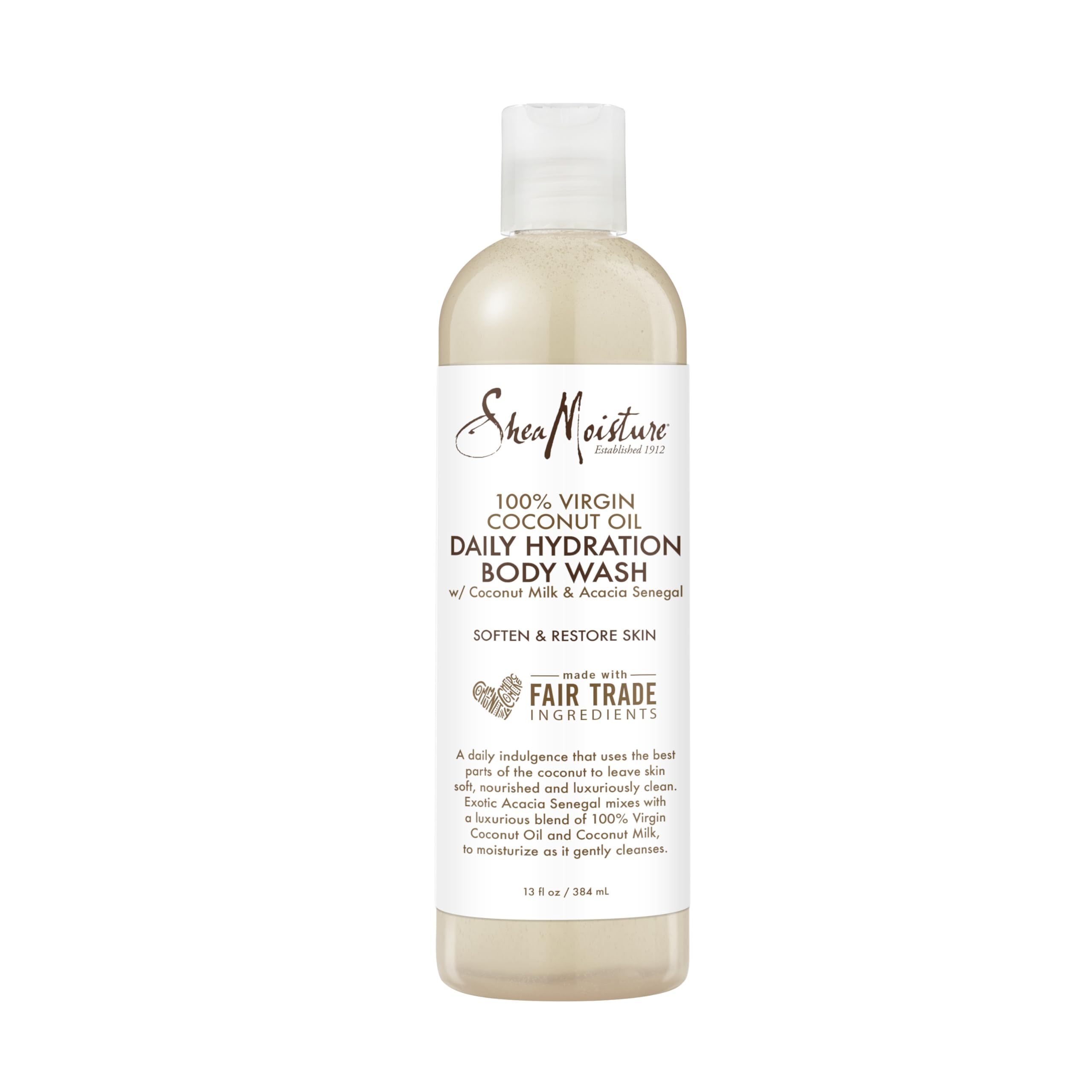 Gel De Baño Sheamoisture Daily Hydration  Aceite De Coco 100% Virgen  385 Ml - Venta Internacional.