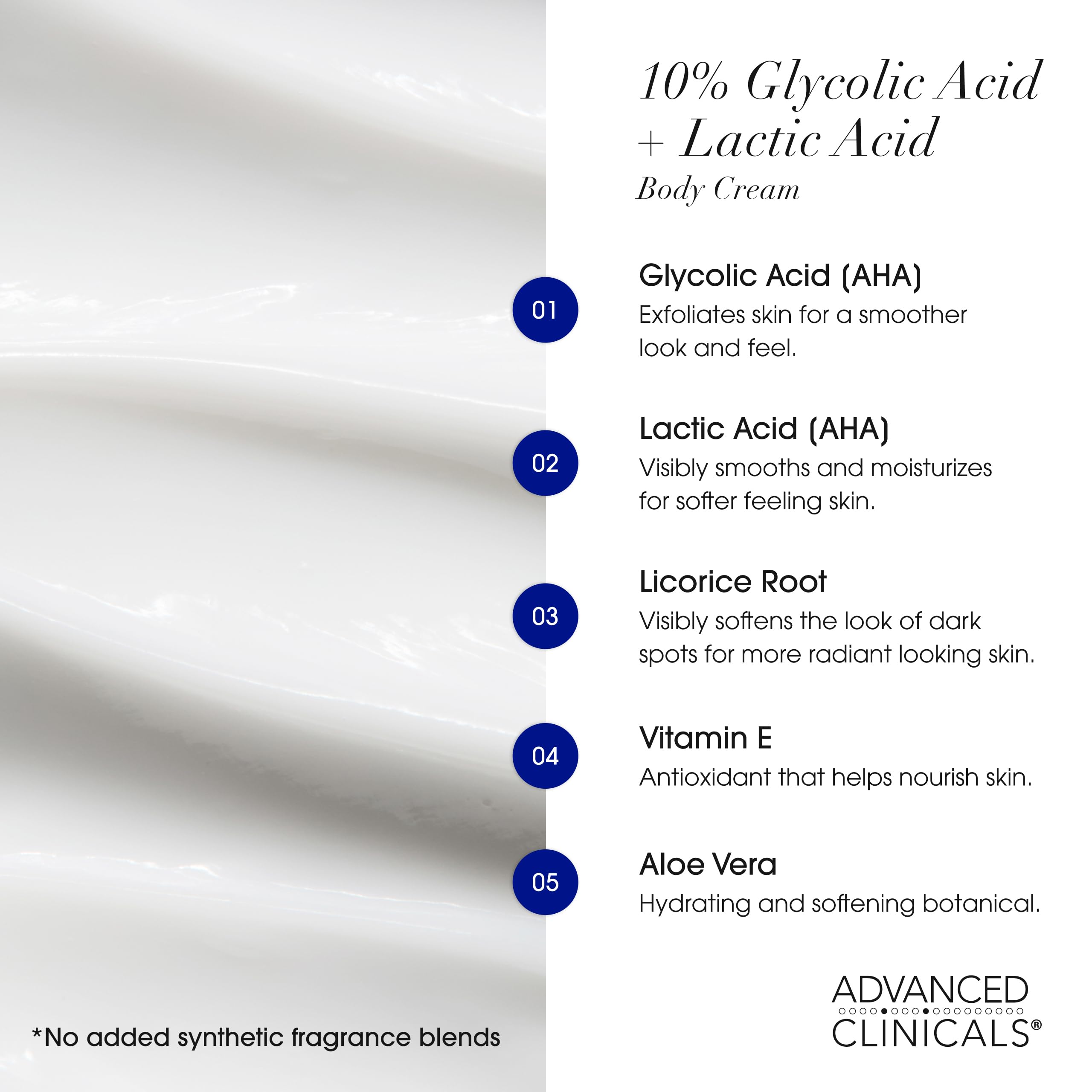 Foto 7 | Loción Corporal Advanced Clinicals Retinol + 10% De Ácido Glicólico - Venta Internacional.