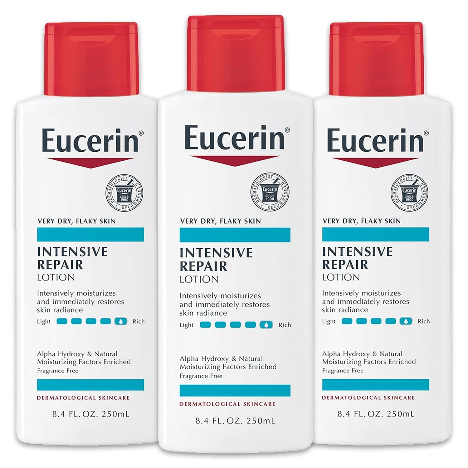 Foto 2 pulgar | Loción Corporal Eucerin Intensive Repair Para Piel Muy Seca 250 Ml X3 - Venta Internacional.