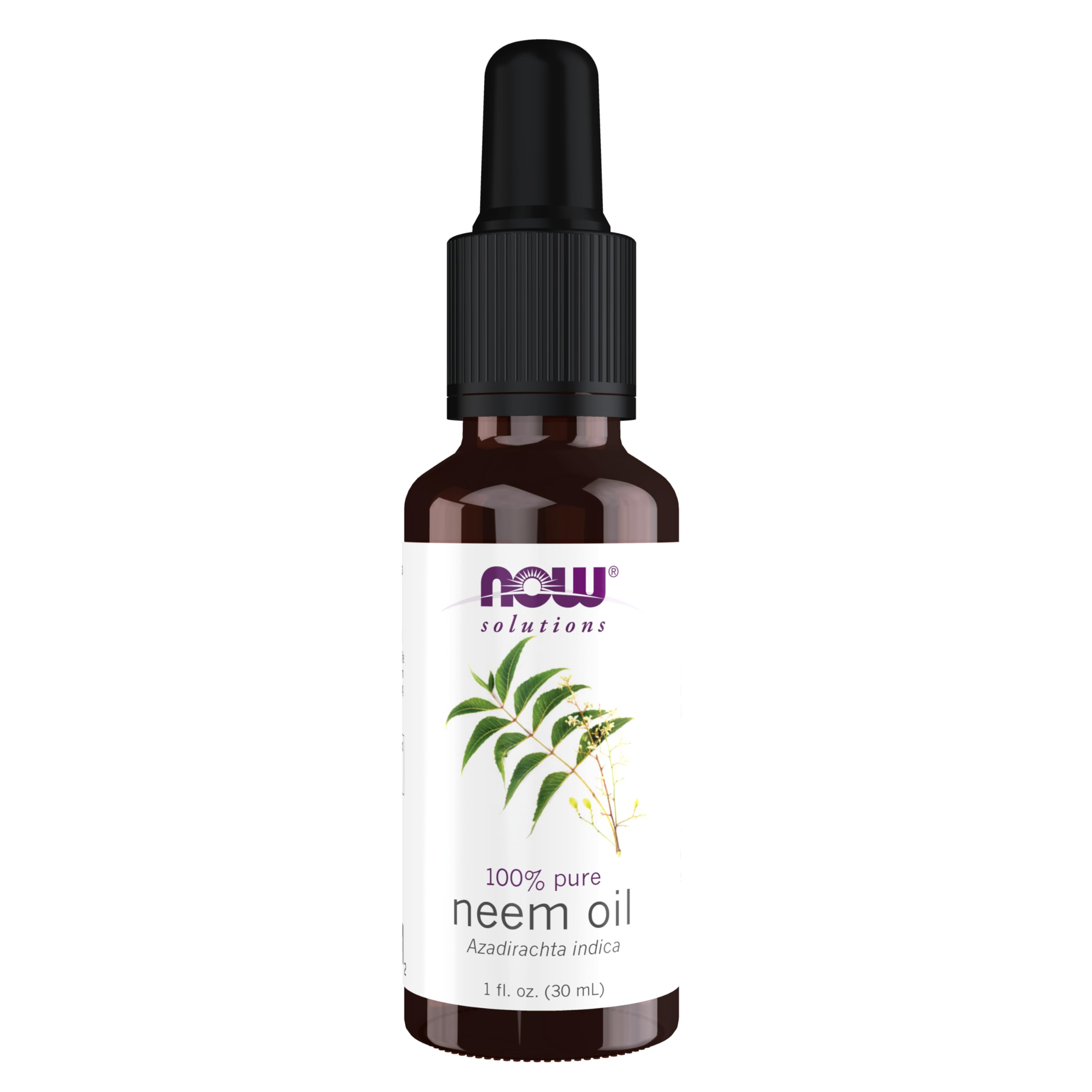 Aceite De Neem Now Foods Solutions  30 Ml  Azadirachta Indica 100% Pura - Venta Internacional.