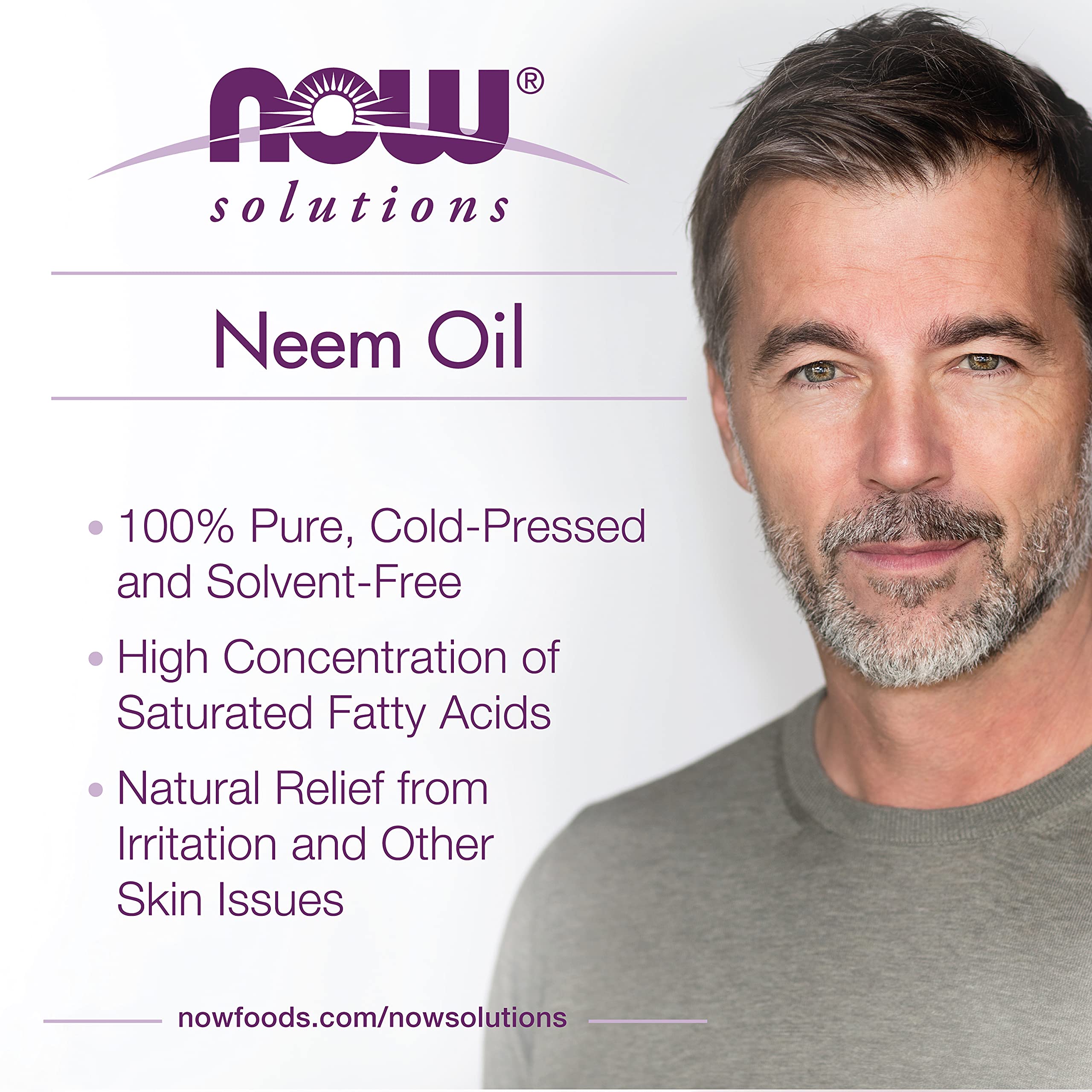 Foto 5 pulgar | Aceite De Neem Now Foods Solutions  30 Ml  Azadirachta Indica 100% Pura - Venta Internacional.