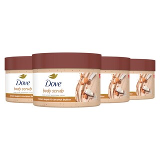Foto 1 | Exfoliante Corporal Dove Scrub Para Piel Suave Y Sedosa 300 Ml 4 Unidades - Venta Internacional.
