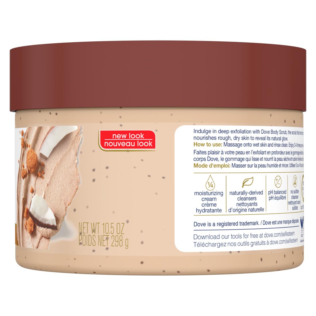 Foto 3 pulgar | Exfoliante Corporal Dove Scrub Para Piel Suave Y Sedosa  300 Ml  4 Unidades - Venta Internacional.