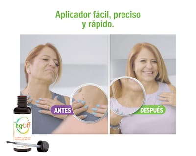 Foto 5 | Eliminador De Verrugas Con Brocha Tagoff Jalea Real +thuja Occidental Frasco Con 30 Ml 3 Pack.