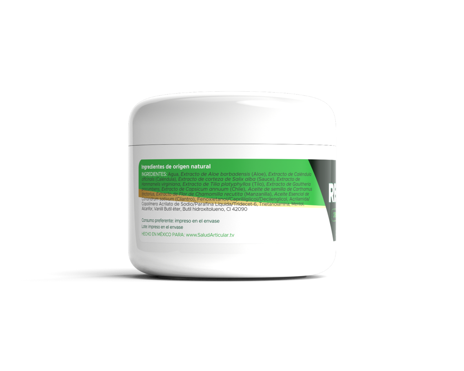 Foto 4 pulgar | Bálsamo Herbal Corporal Regemax Corteza de Sauce + Menthol 4 Tarros con 120 g C/U