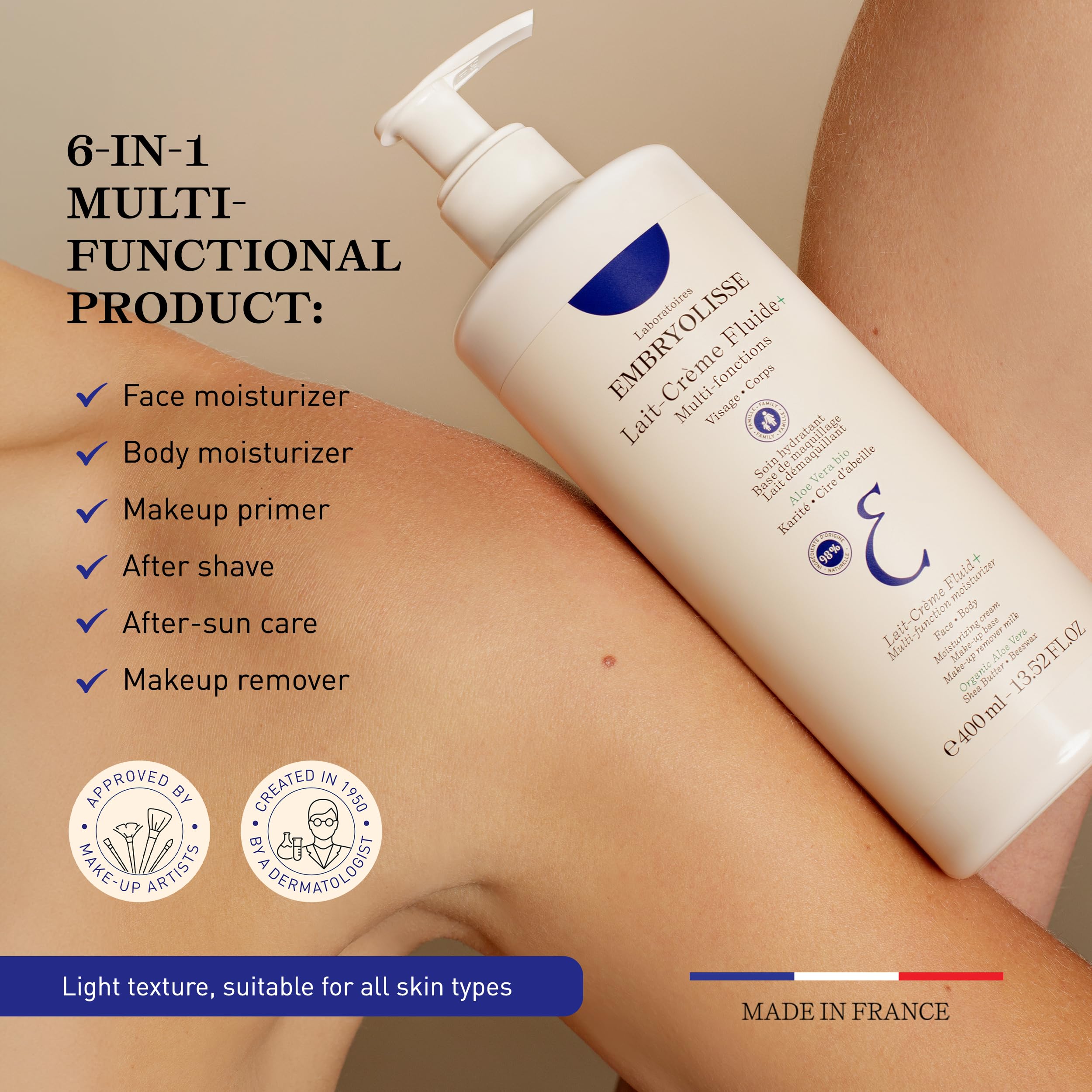 Foto 3 | Loción Hidratante Embryolisse Lait Creme Fluid+ 75 Ml - Venta Internacional.