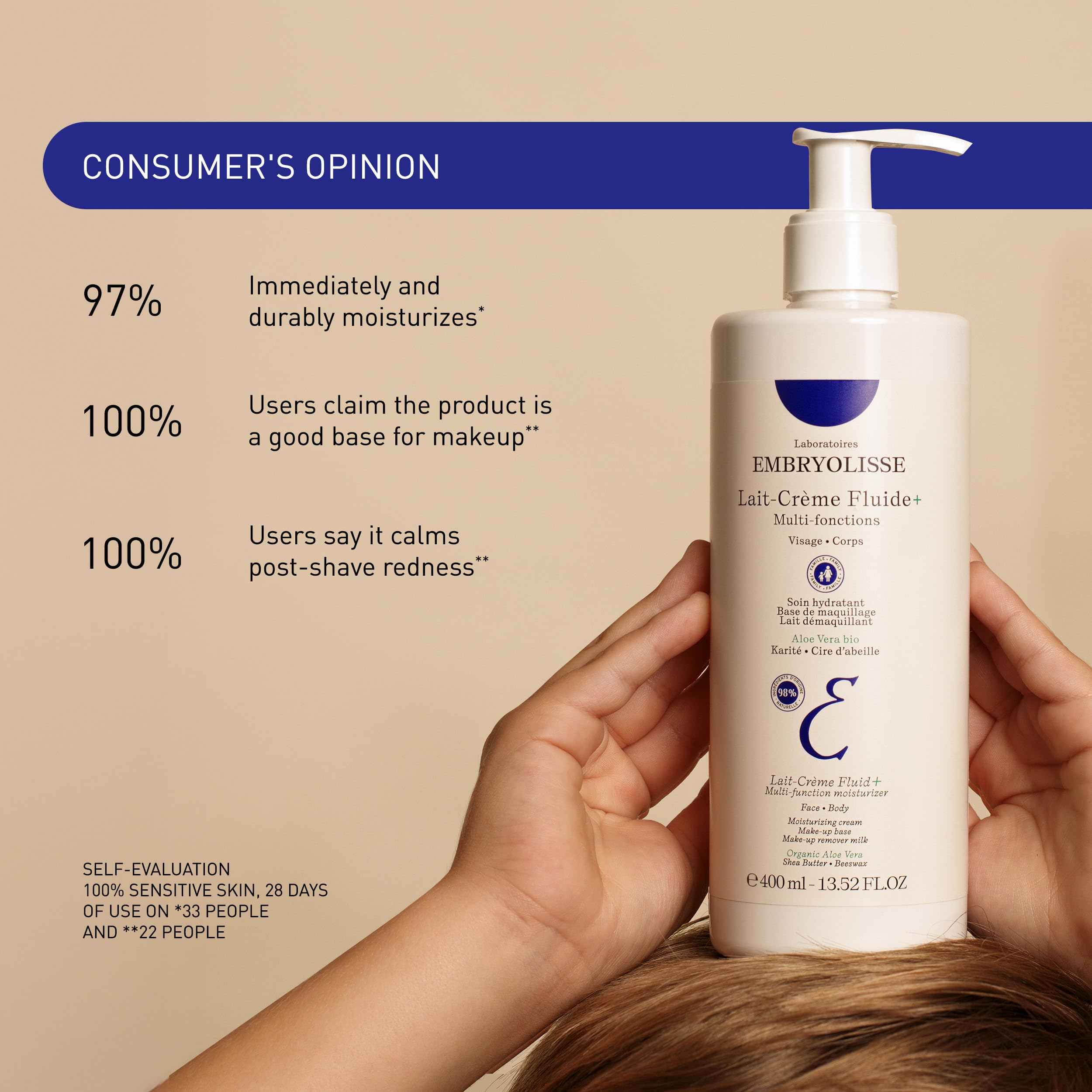 Foto 6 pulgar | Loción Hidratante Embryolisse Lait Creme Fluid+ 75 Ml - Venta Internacional.