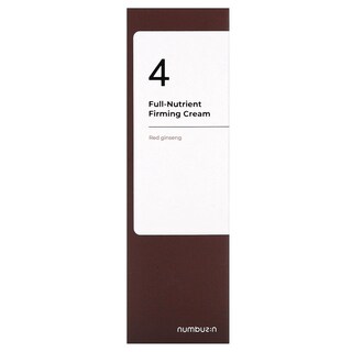 Foto 2 | Crema Reafirmante Numbuzin No.4 Llena De Nutrientes Con Ginseng Rojo 60 Ml - Venta Internacional.