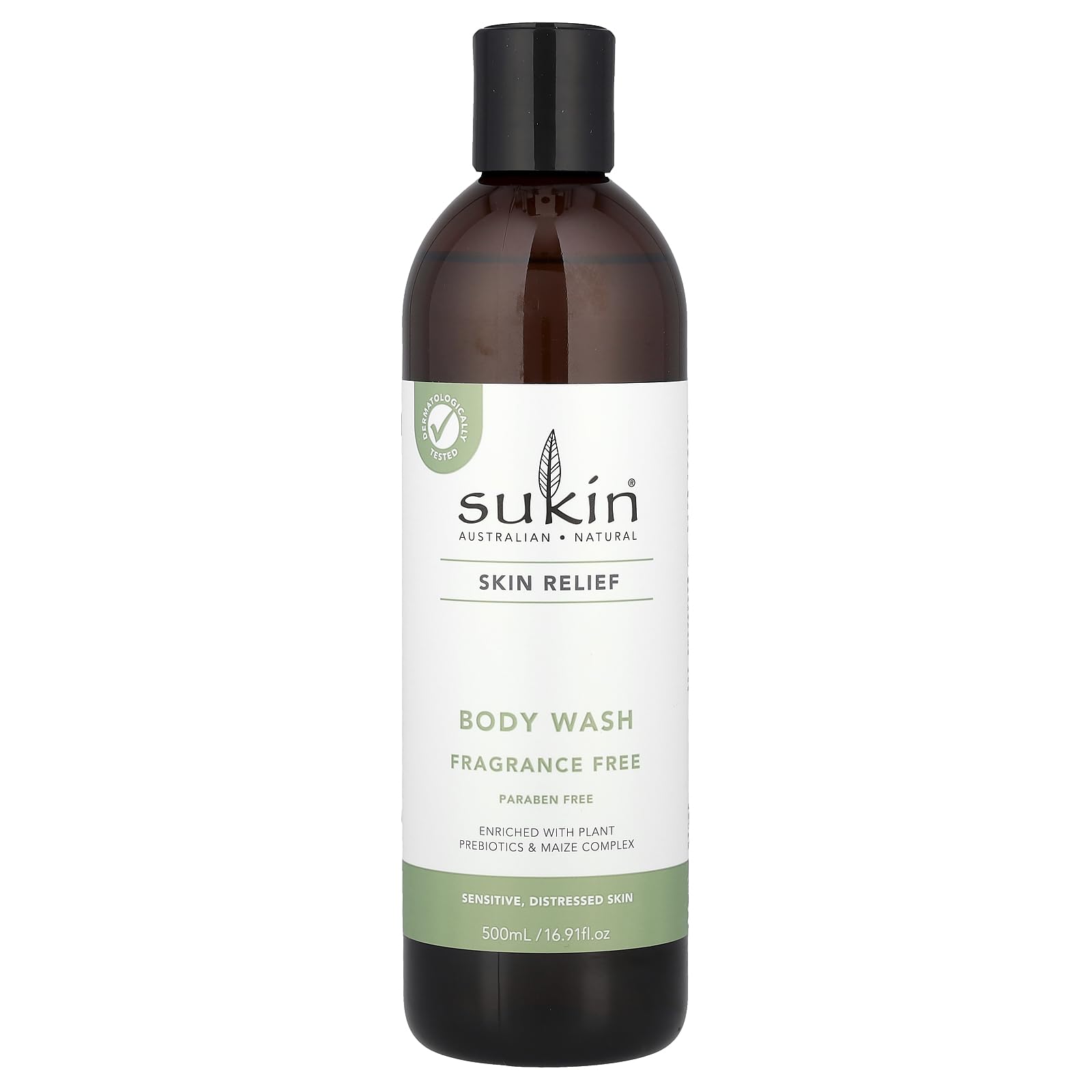 Gel De Baño Sukin Skin Relief Sensitive Angleed 500 Ml - Venta Internacional.