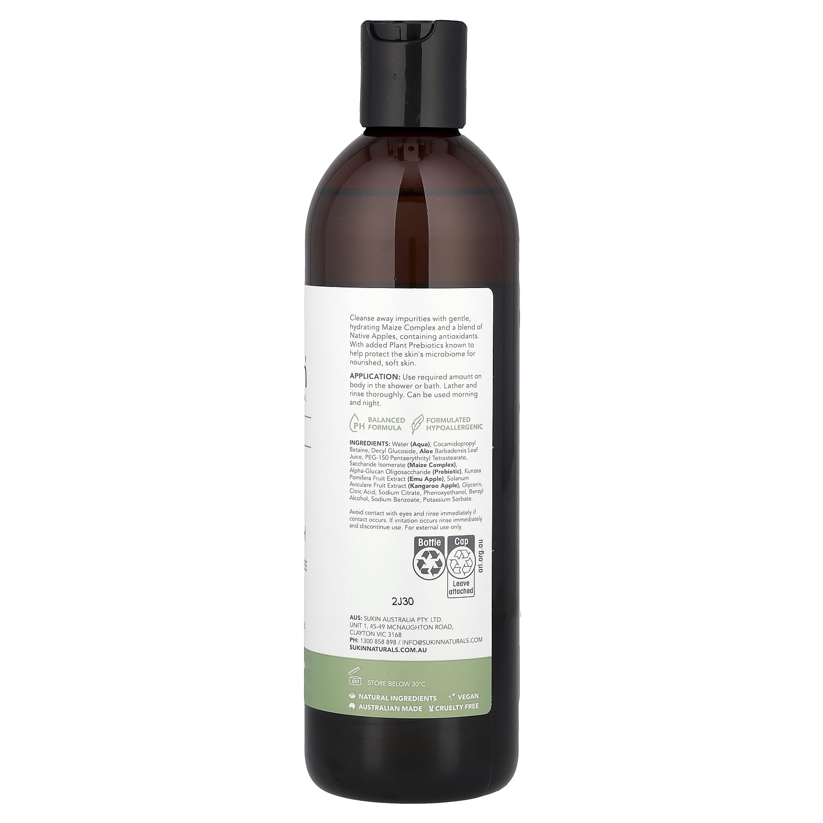 Foto 3 pulgar | Gel De Baño Sukin Skin Relief Sensitive Angleed 500 Ml - Venta Internacional.