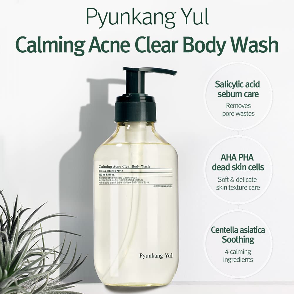 Foto 3 pulgar | Gel De Baño Pyunkang Yul Calming Acne Clear Con Ácido Salicílico - Venta Internacional.