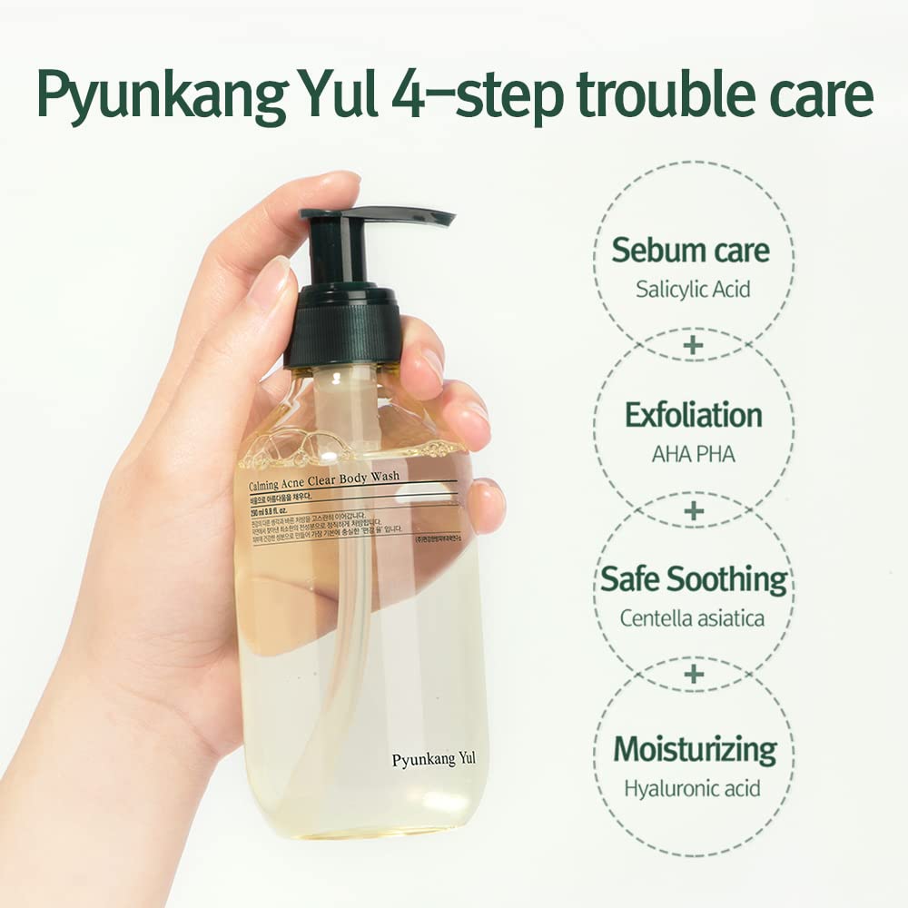 Foto 5 pulgar | Gel De Baño Pyunkang Yul Calming Acne Clear Con Ácido Salicílico - Venta Internacional.