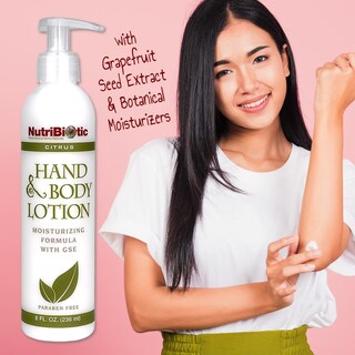Foto 3 | Loción Para Manos Y Cuerpo Nutribiotic Citrus 240ml Biodegradable - Venta Internacional.