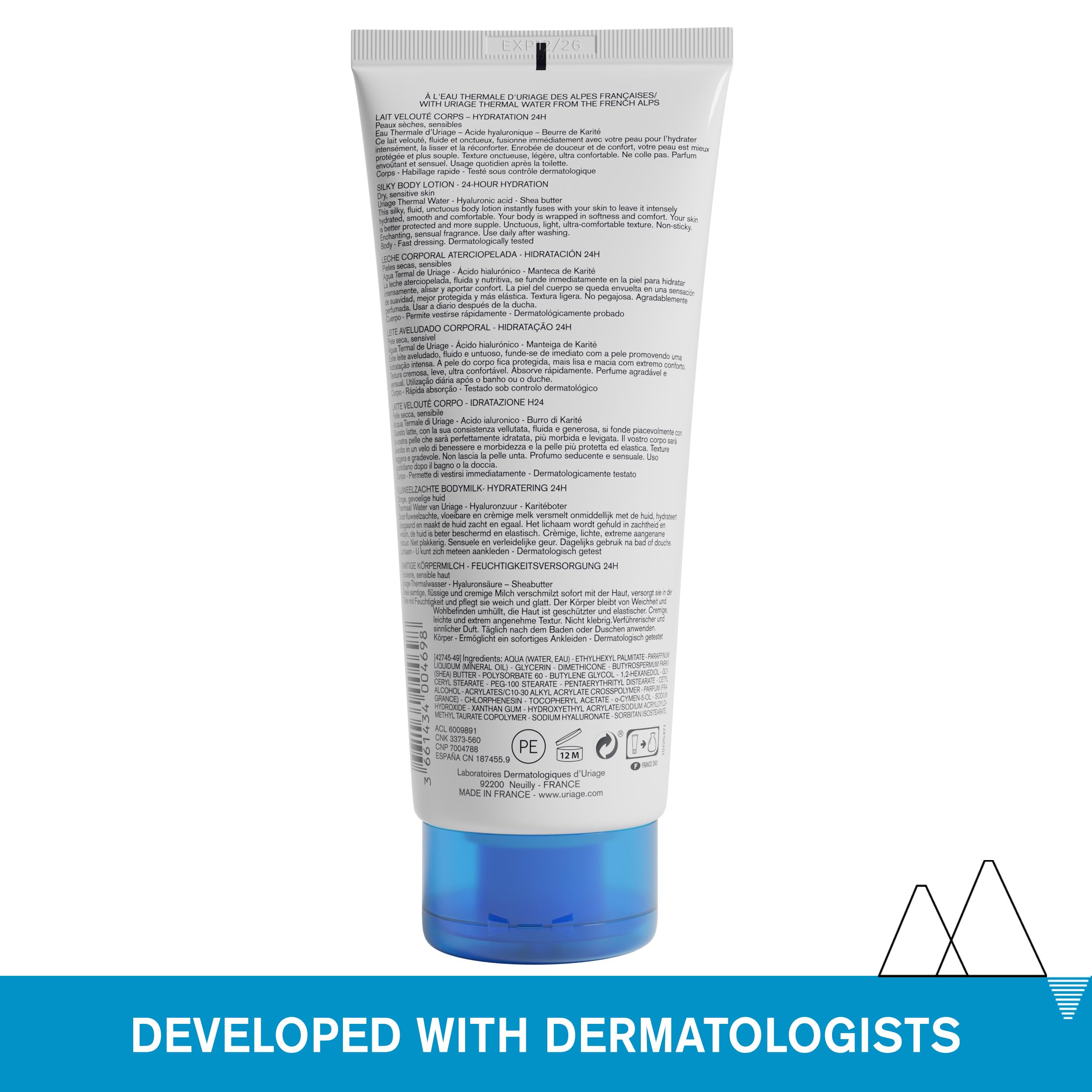 Foto 3 pulgar | Loción Corporal Uriage Silky Con Manteca De Karité Y Ácido Hialurónico 200 Ml - Venta Internacional.