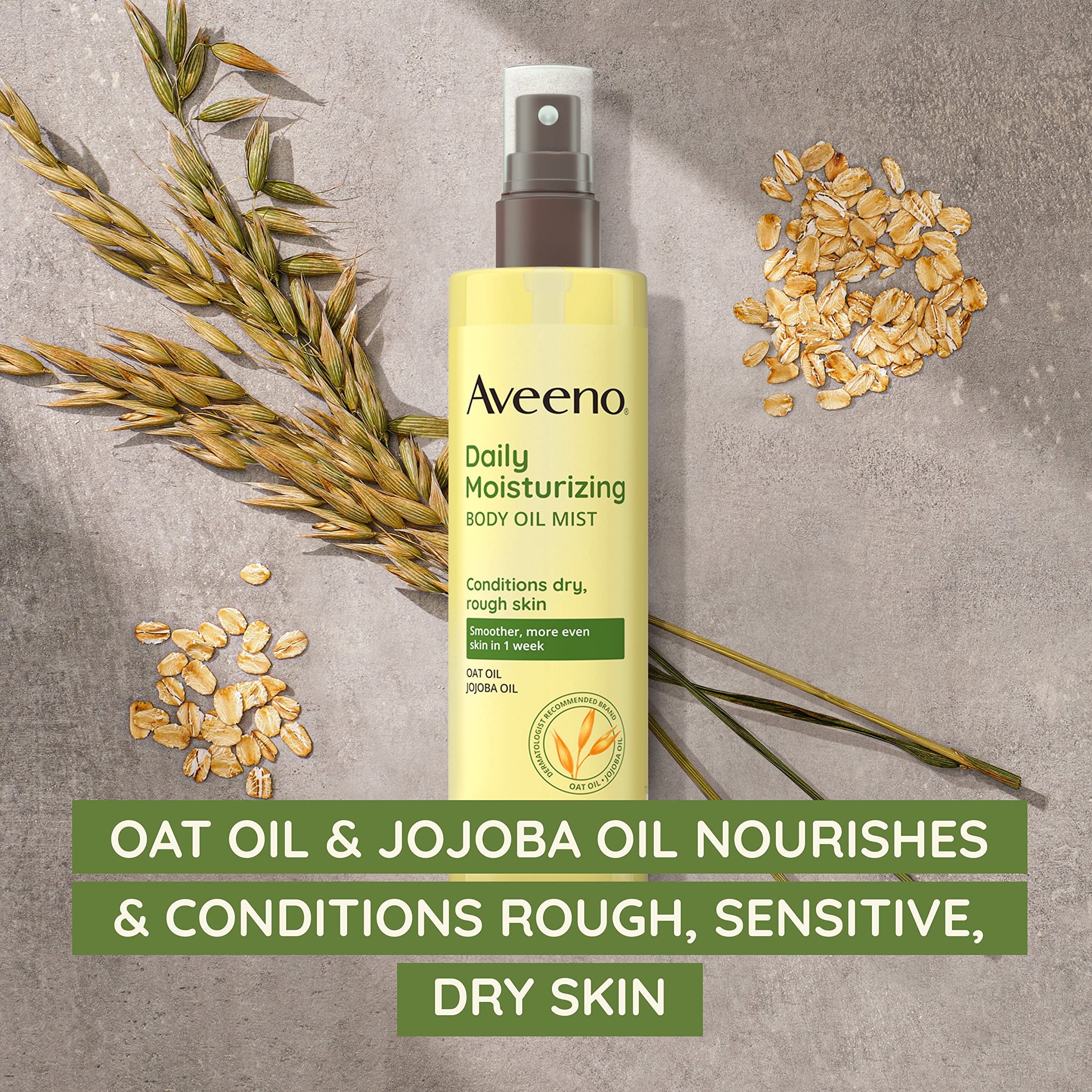 Foto 4 pulgar | Body Oil Mist Aveeno  Hidratante Diario  200 Ml  Para Piel Seca - Venta Internacional.