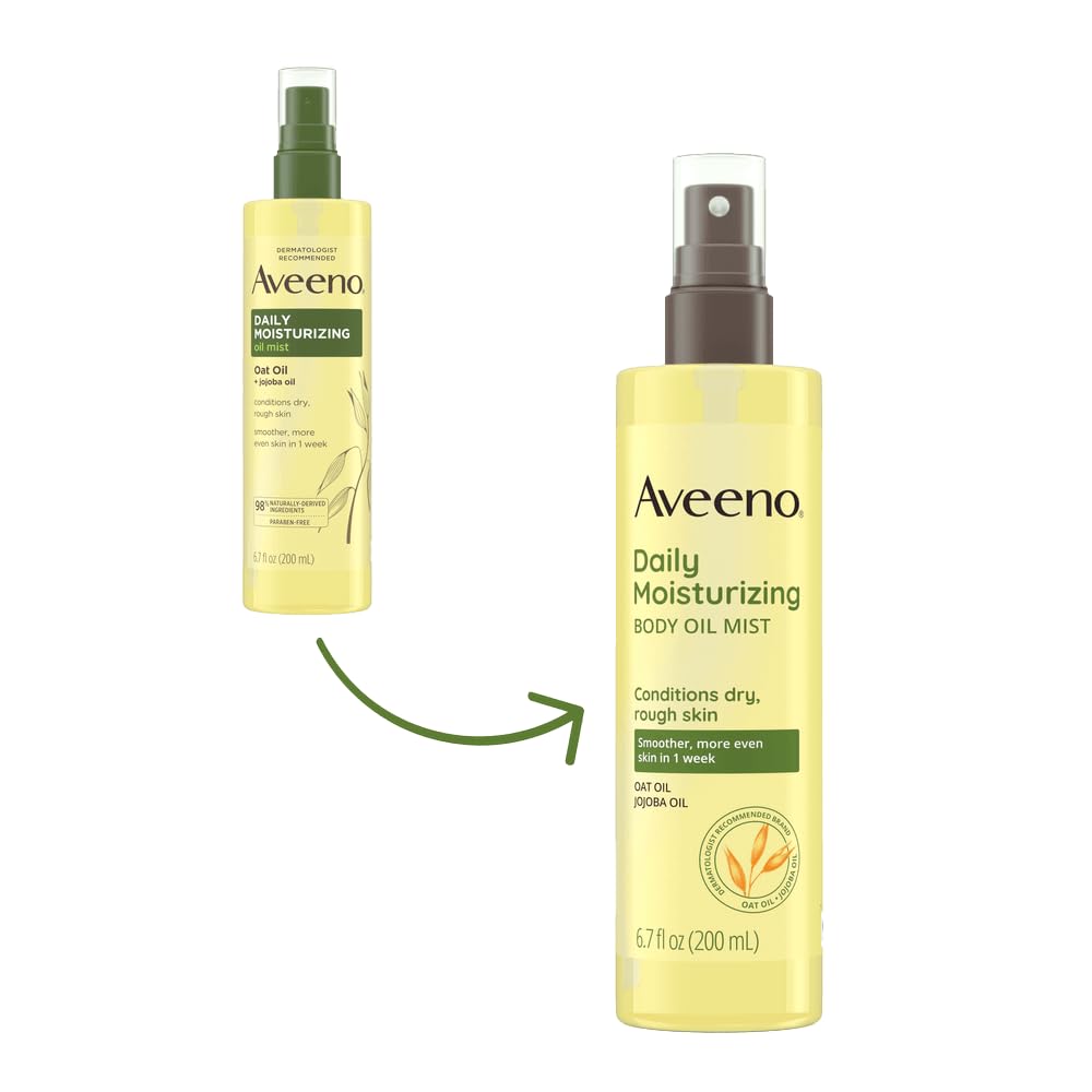 Foto 5 pulgar | Body Oil Mist Aveeno  Hidratante Diario  200 Ml  Para Piel Seca - Venta Internacional.
