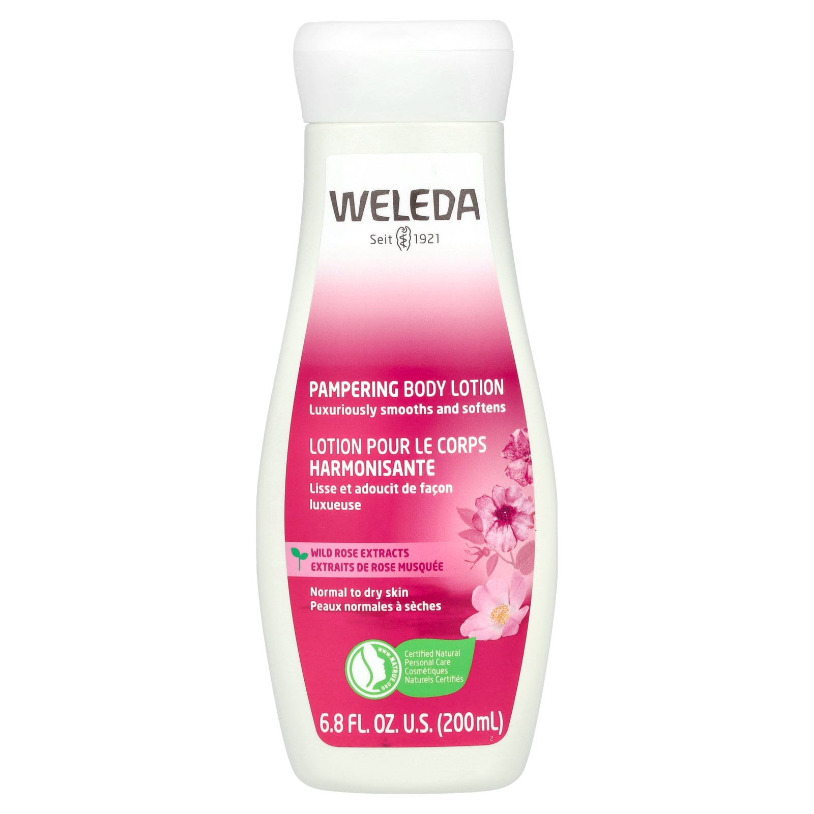 Foto 2 pulgar | Loción Corporal Weleda Pampering Wild Rose Extracts 200 Ml - Venta Internacional.