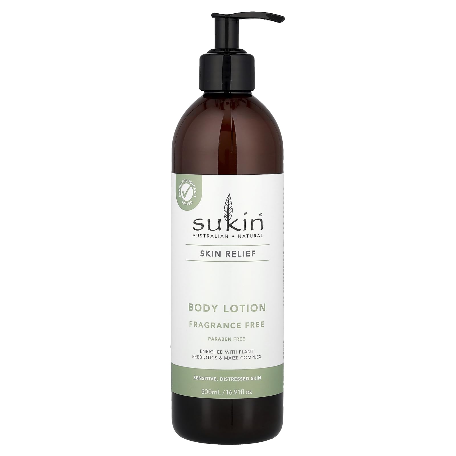 Foto 2 pulgar | Loción Corporal Sukin Skin Relief Sensitive Angustised 500 Ml - Venta Internacional.