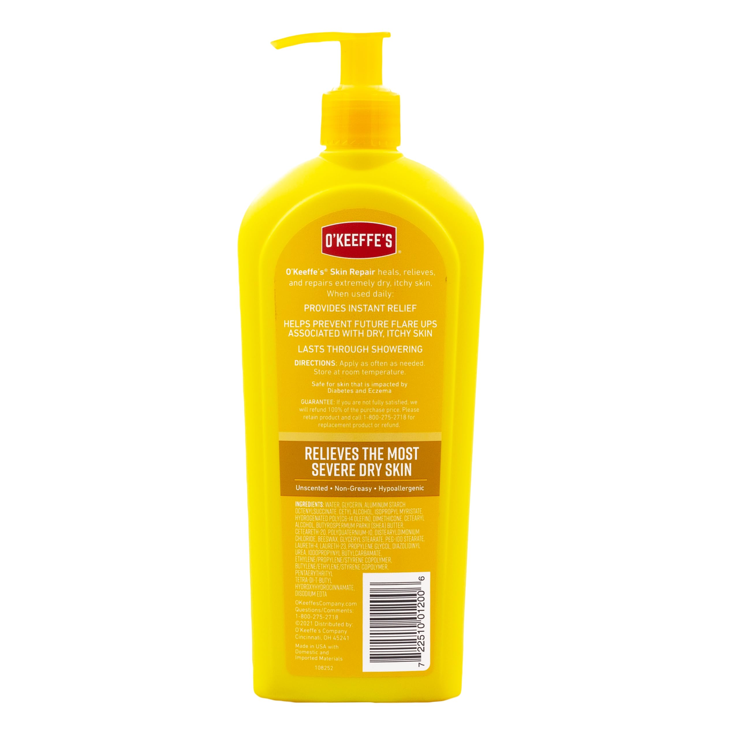 Foto 6 pulgar | Loción Corporal O'keeffe's Skin Repair 355 Ml Para Piel Seca - Venta Internacional.