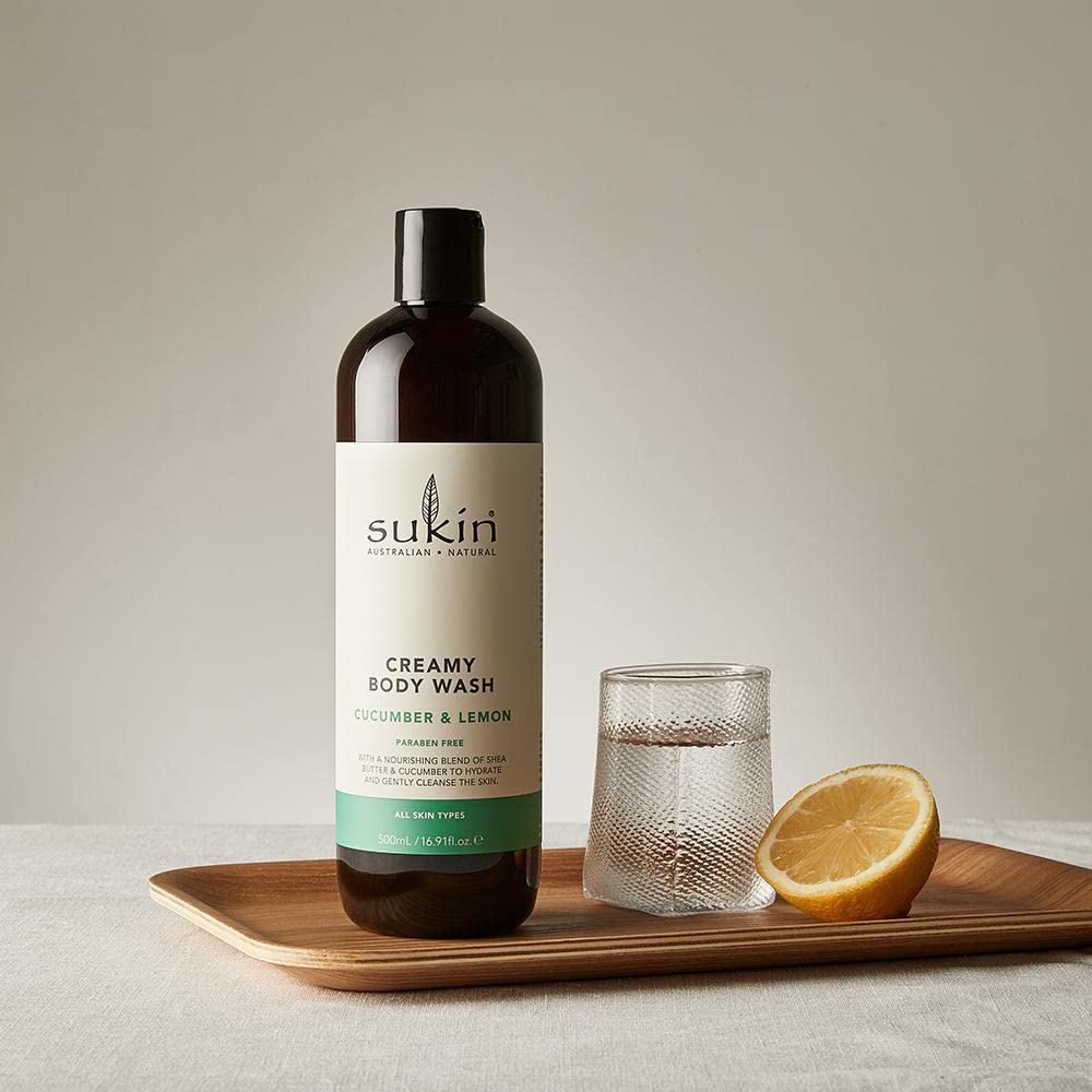 Foto 3 pulgar | Gel De Baño Sukin De Pepino Y Limón  500 Ml  Australian Natural - Venta Internacional.